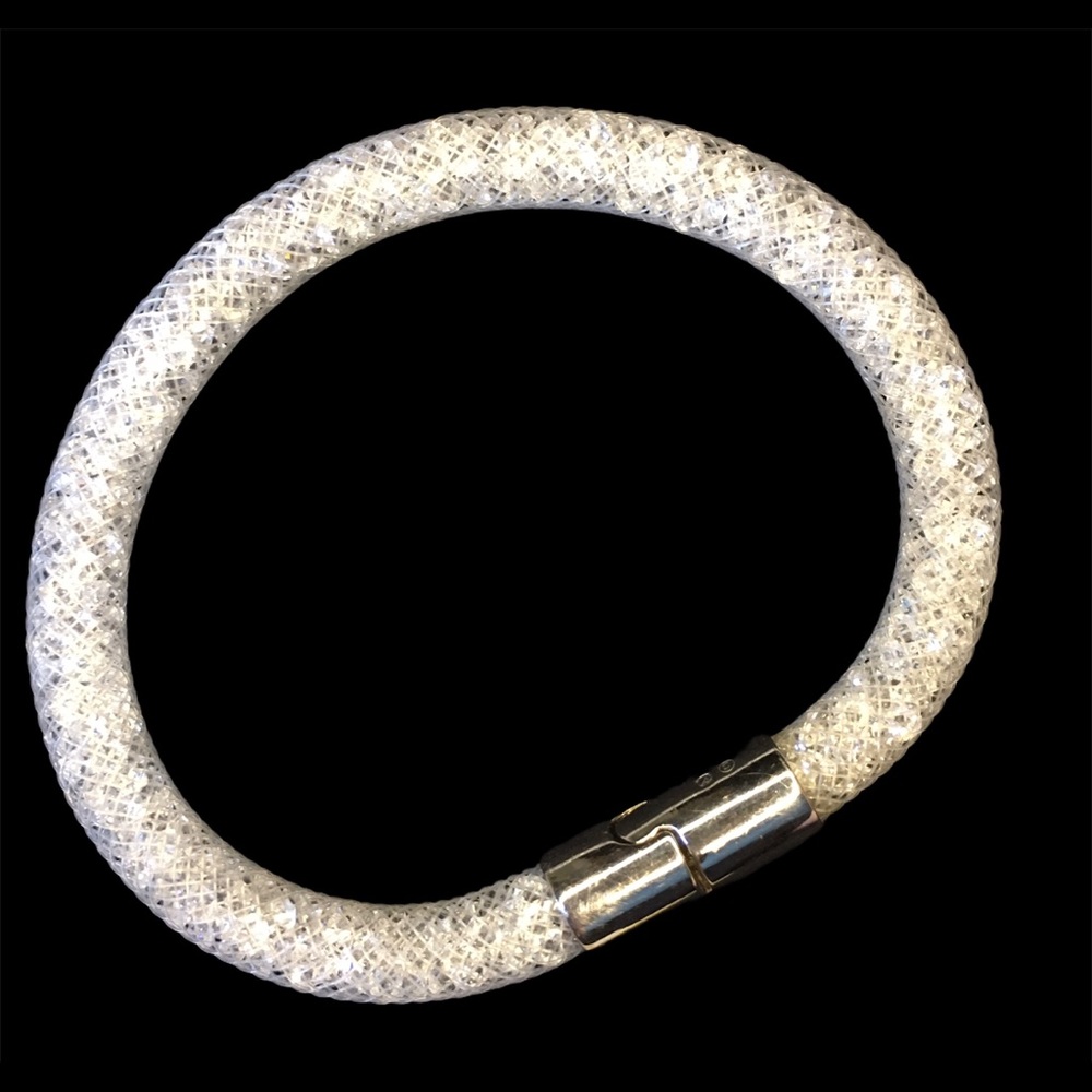 Swarovski Stardust 🌟 Silver Tone Bracelet
